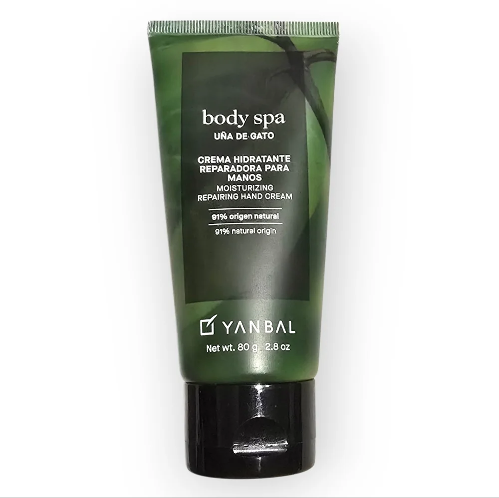 YANBAL Body Spa Cat's Claw 2 PC Set Exfoliant And Hand Cream‎ 91% Natural Beauty
